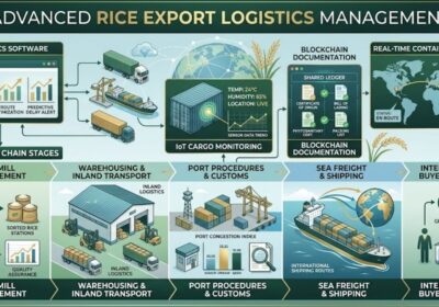 How Rice Exporters Manage Shipping Delays and Logistics Issues