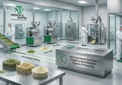 How Food-Grade Guar Gum Powder Is Manufactured: Hygiene, Processing