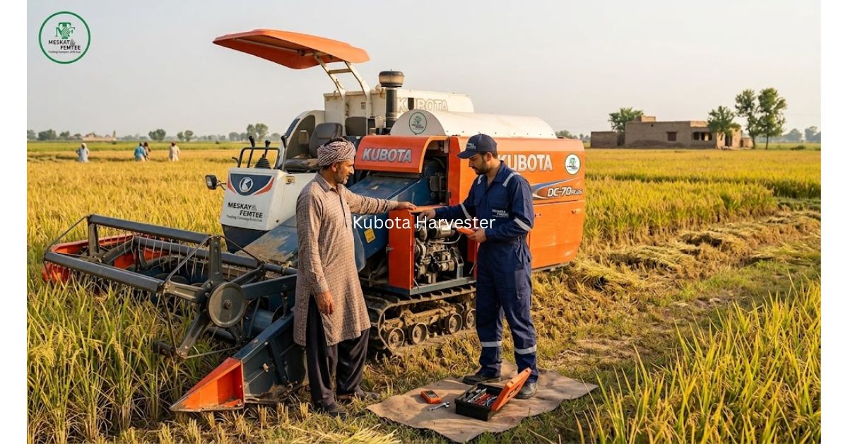 Supporting Farmers After They Purchase a Kubota Harvester